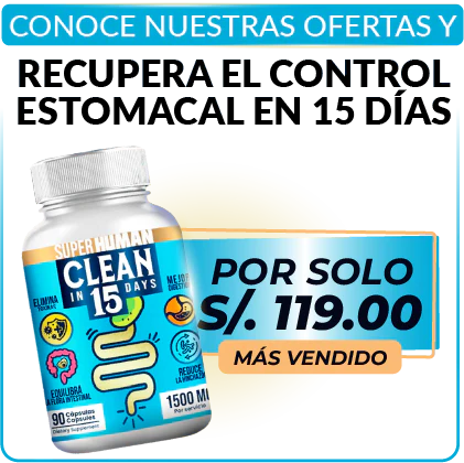 Clean15™ Limpieza Completa Estomacal en 15 días - SuperHuman™ PG